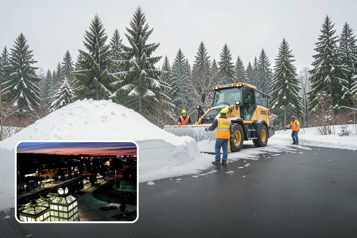 Mobile Home Snow Removal in Auburn, King County, WA - Sizes equipment to tight community lanes and lots