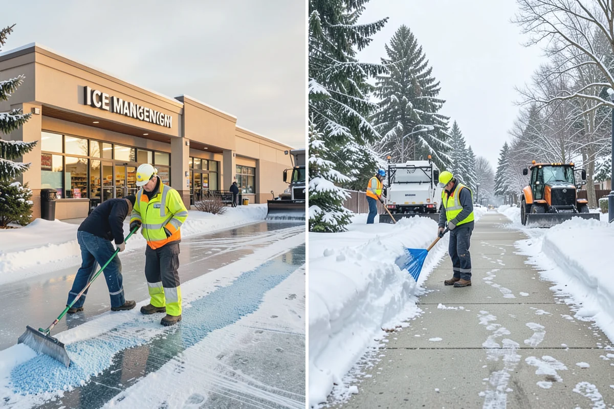 Mobile Home Snow Removal in Auburn, King County, WA - We assess lane width, unit spacing, and utility locations