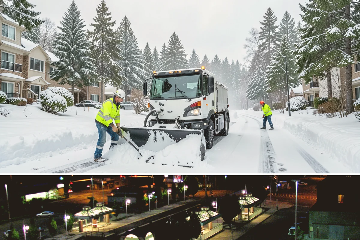 Mobile Home Snow Removal in Auburn, King County, WA - Service is most needed the moment snow accumulates and during the icy overnight refreezes common in low valley communities.