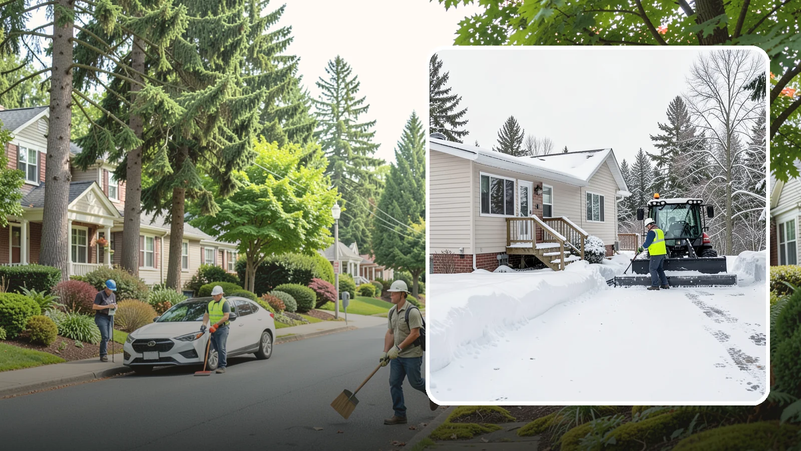 Mobile Home Snow Removal in Beaux Arts Village, King County, WA - We clear driveways, steps, and skirted access for mobile and manufactured homes across Western Washington communities.