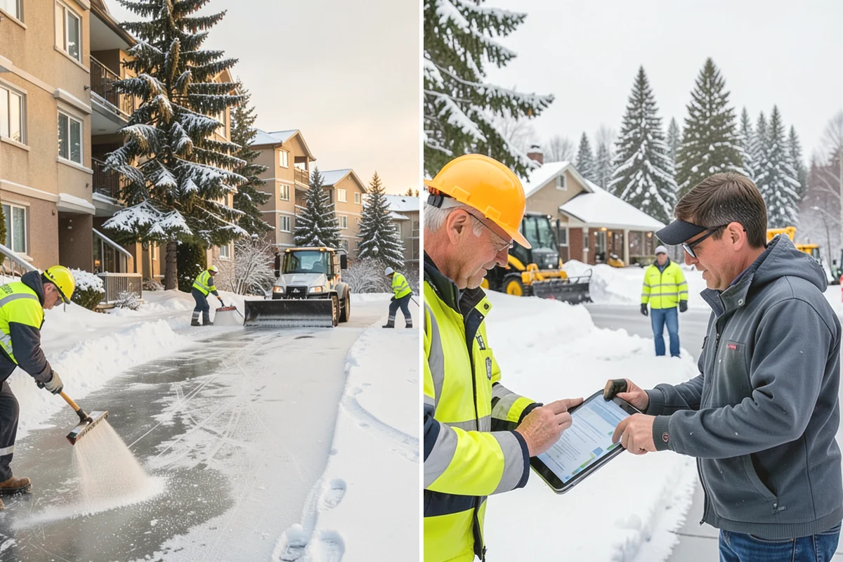 Mobile Home Snow Removal in Black Diamond, King County, WA - We assess lane width, unit spacing, and utility locations