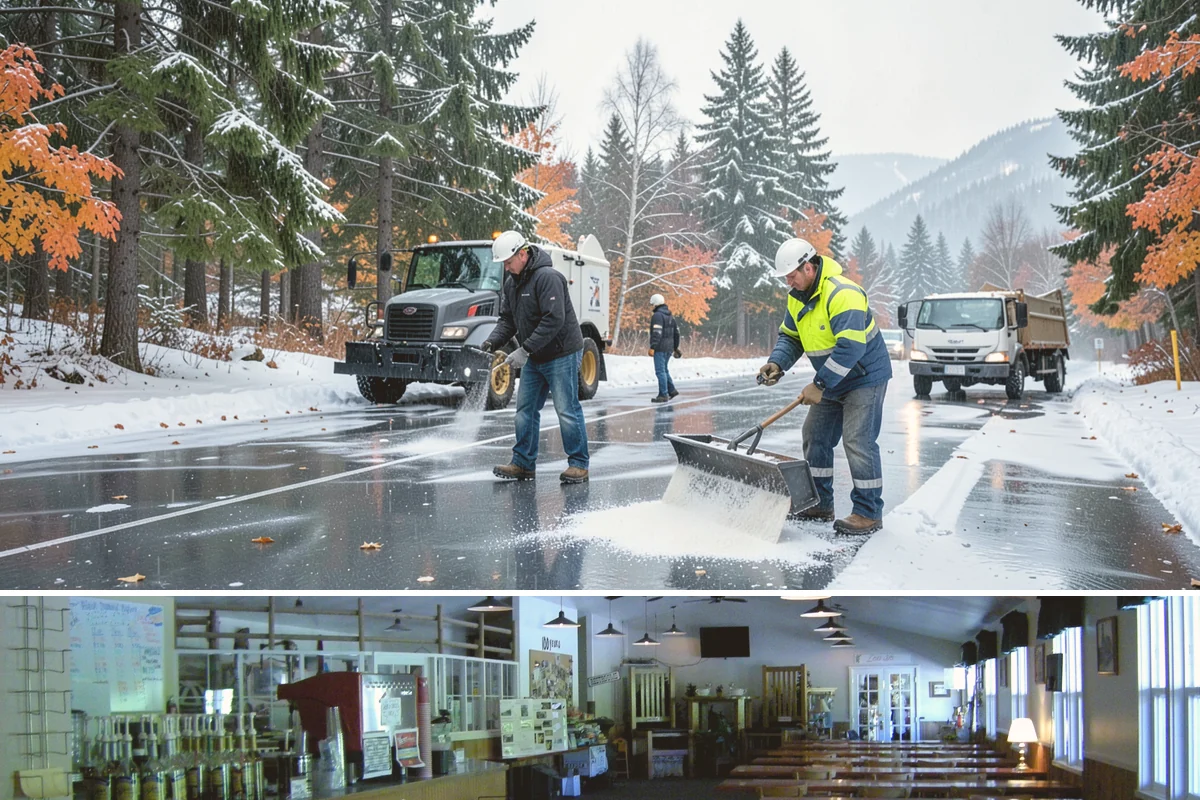 Mobile Home Snow Removal in Black Diamond, King County, WA - Service is most needed the moment snow accumulates and during the icy overnight refreezes common in low valley communities.