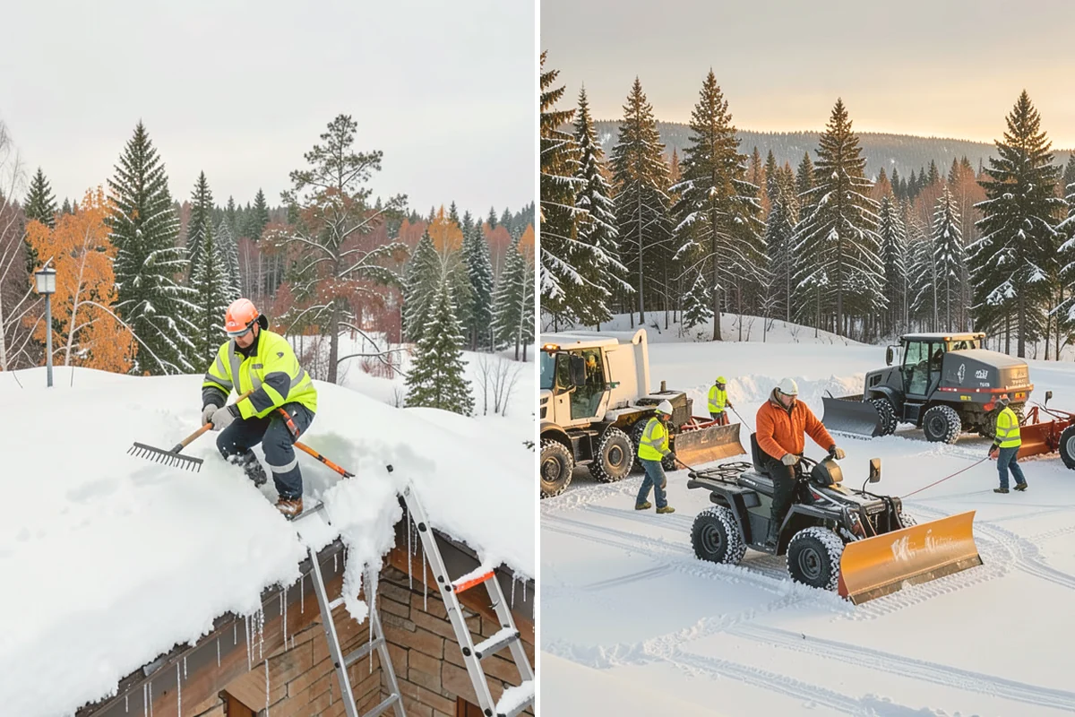 Mobile Home Snow Removal in Brier, Snohomish County, WA - We assess lane width, unit spacing, and utility locations