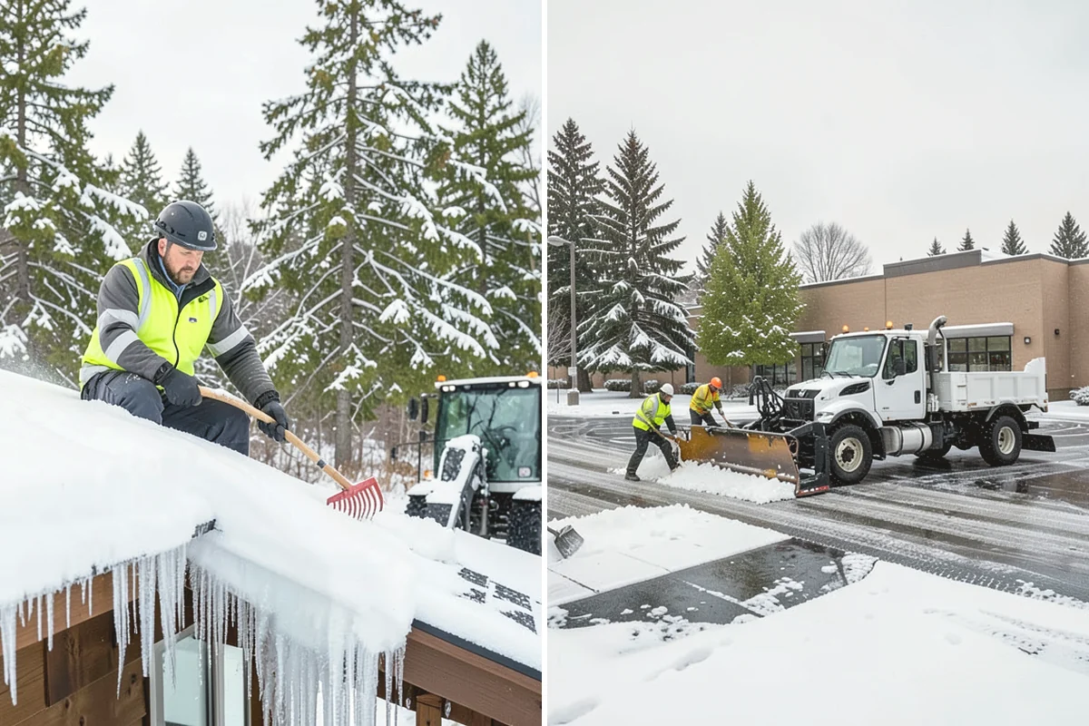 Mobile Home Snow Removal in Burien, King County, WA - We assess lane width, unit spacing, and utility locations