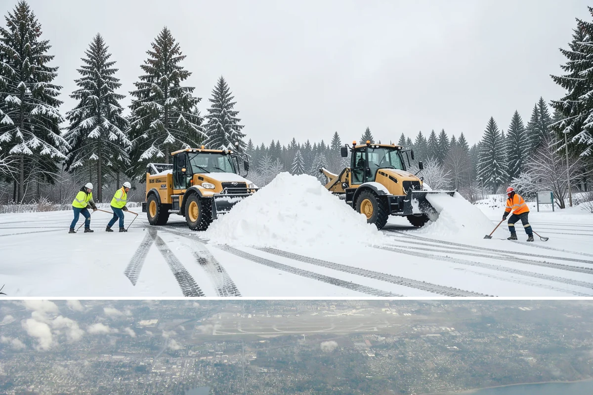 Mobile Home Snow Removal in Burien, King County, WA - Service is most needed the moment snow accumulates and during the icy overnight refreezes common in low valley communities.