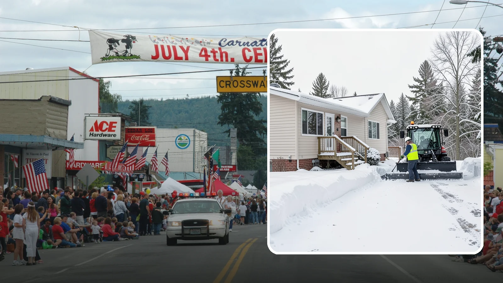Mobile Home Snow Removal in Carnation, King County, WA - We clear driveways, steps, and skirted access for mobile and manufactured homes across Western Washington communities.