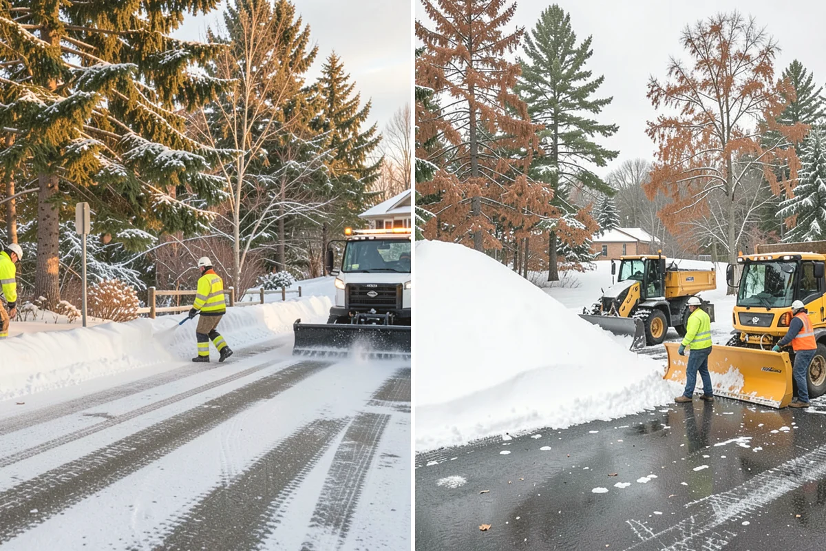 Mobile Home Snow Removal in Carnation, King County, WA - We assess lane width, unit spacing, and utility locations