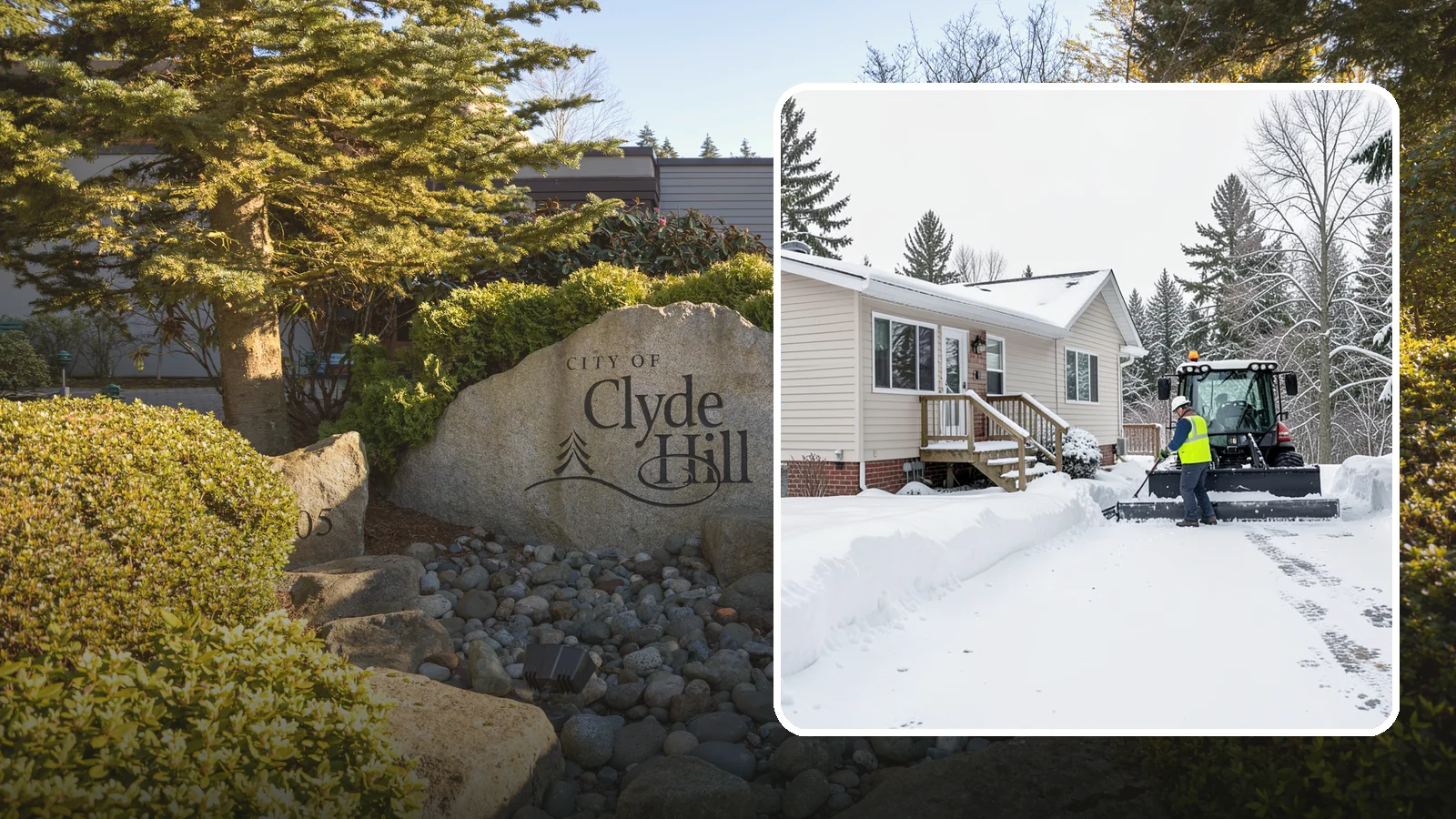 Mobile Home Snow Removal in Clyde Hill, King County, WA - We clear driveways, steps, and skirted access for mobile and manufactured homes across Western Washington communities.