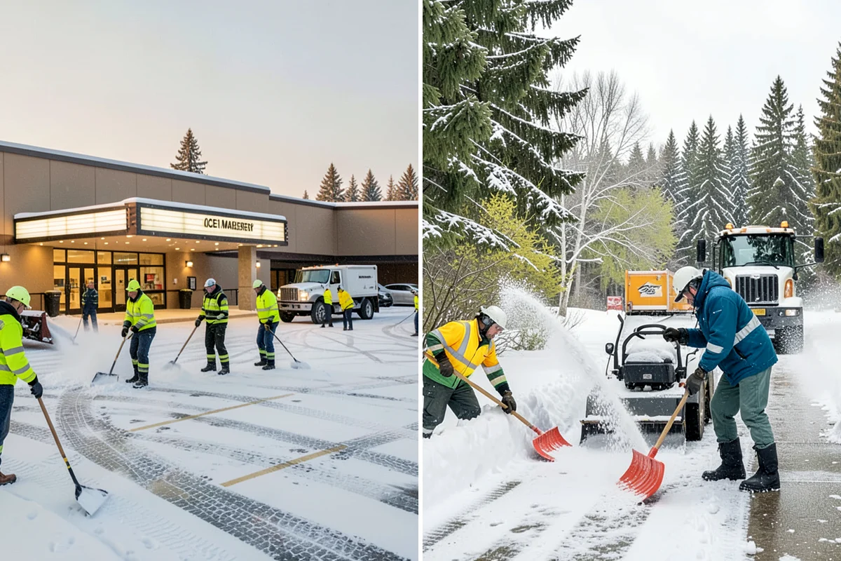 Mobile Home Snow Removal in Concrete, Skagit County, WA - We assess lane width, unit spacing, and utility locations
