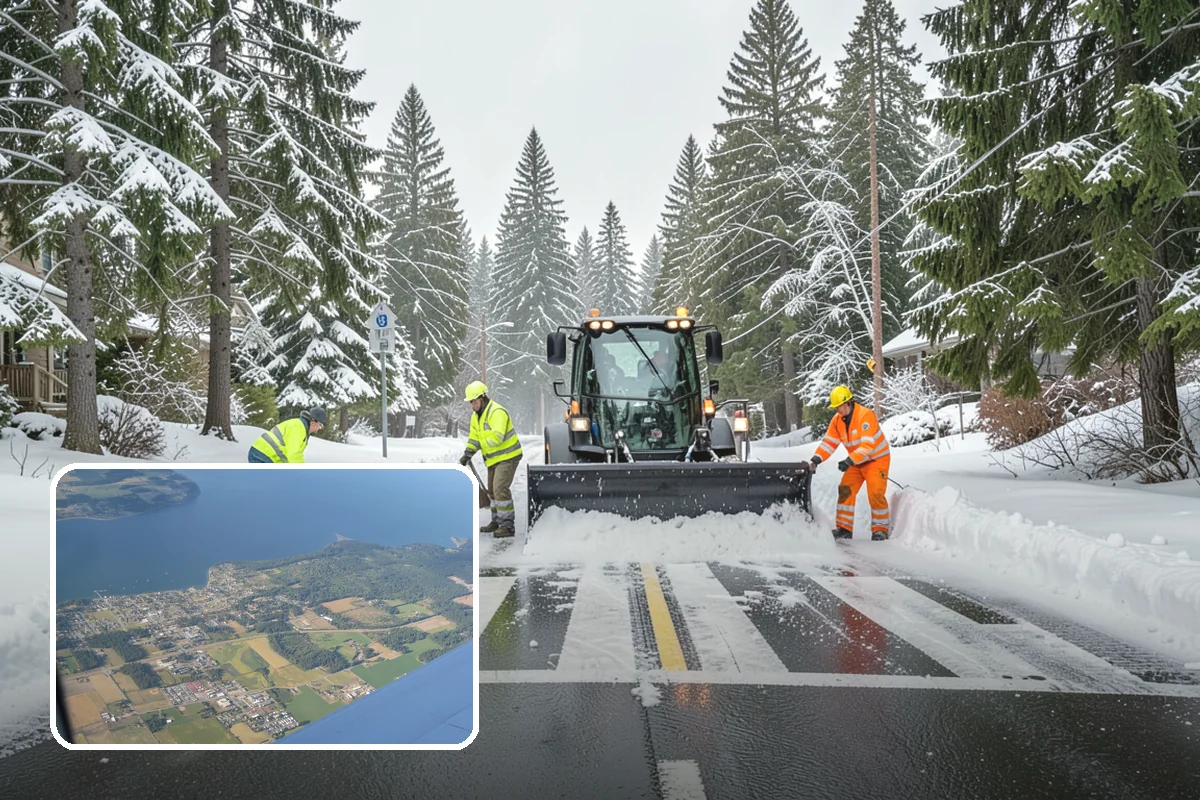 Mobile Home Snow Removal in Coupeville, Island County, WA - Sizes equipment to tight community lanes and lots