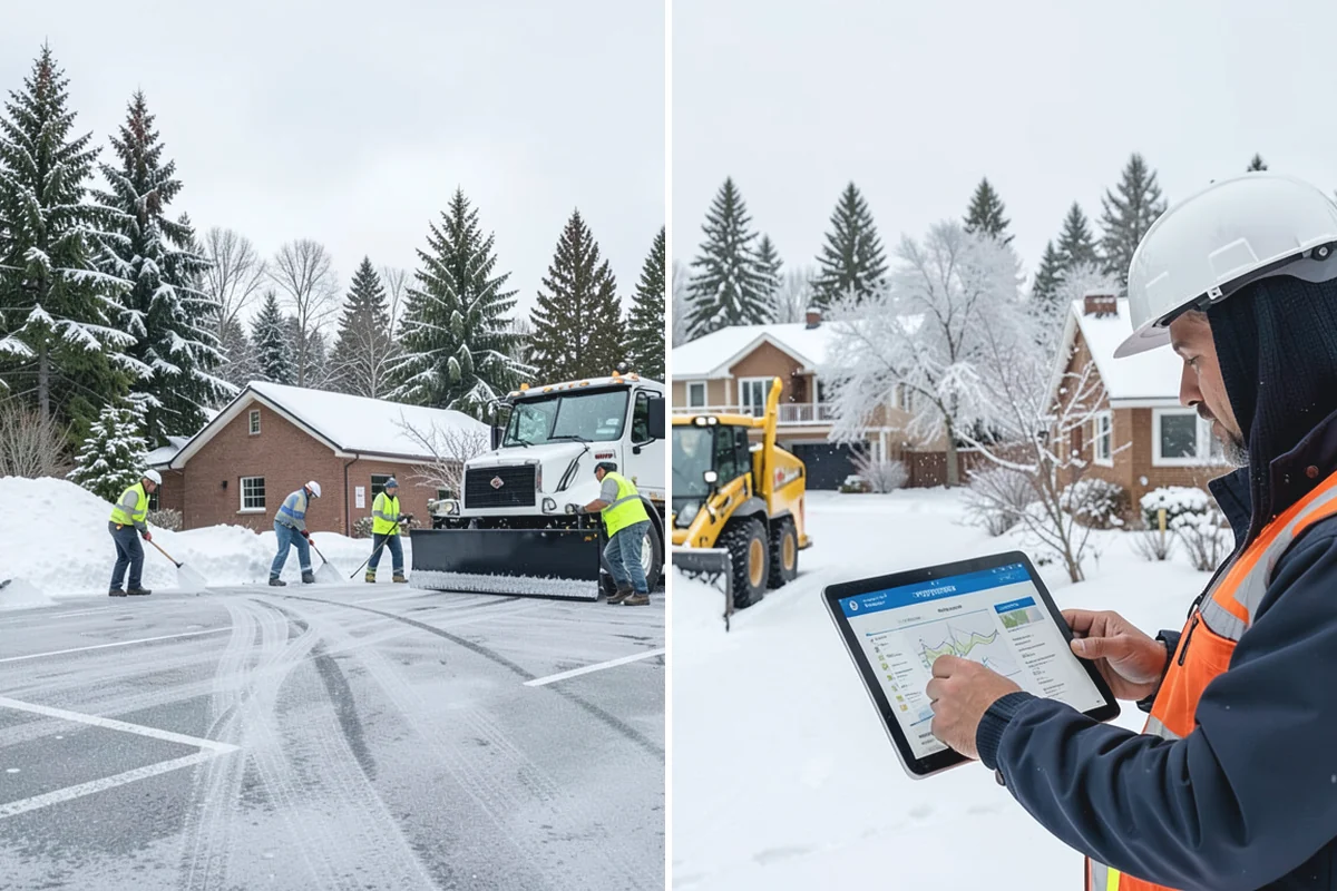 Mobile Home Snow Removal in Coupeville, Island County, WA - We assess lane width, unit spacing, and utility locations