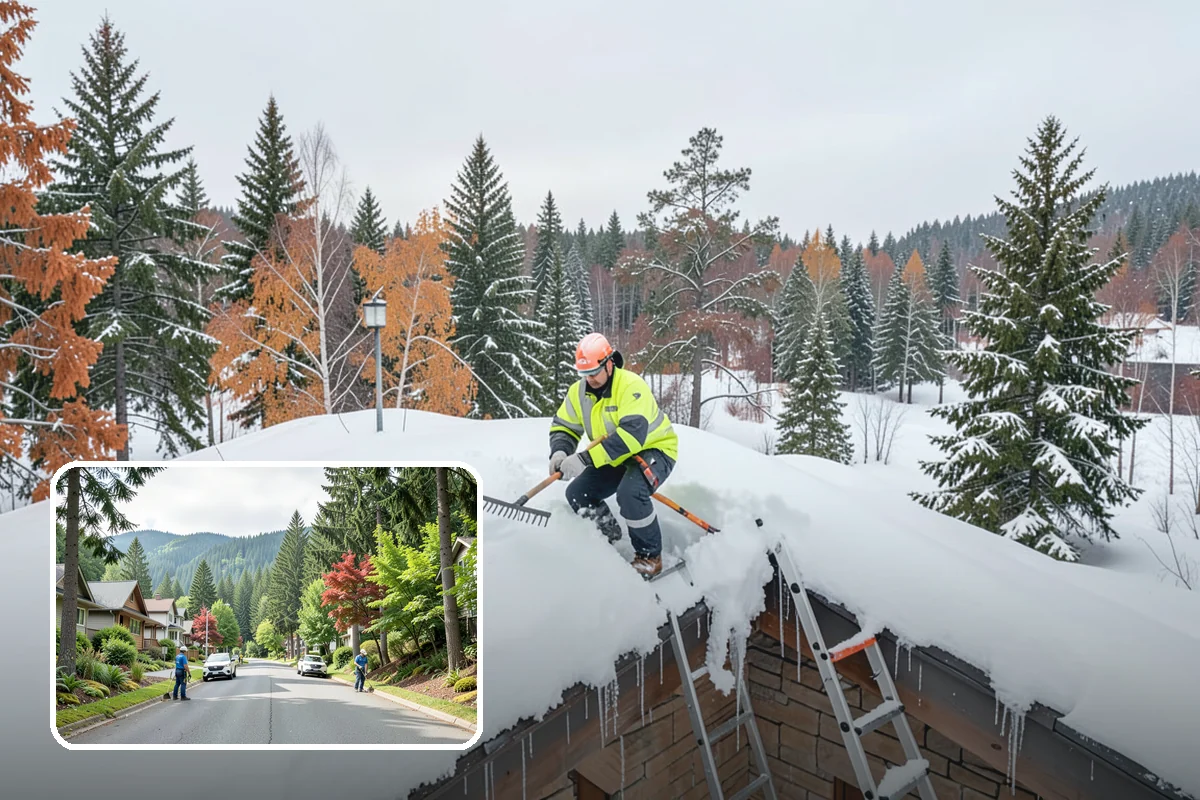 Mobile Home Snow Removal in Darrington, Snohomish County, WA - Sizes equipment to tight community lanes and lots