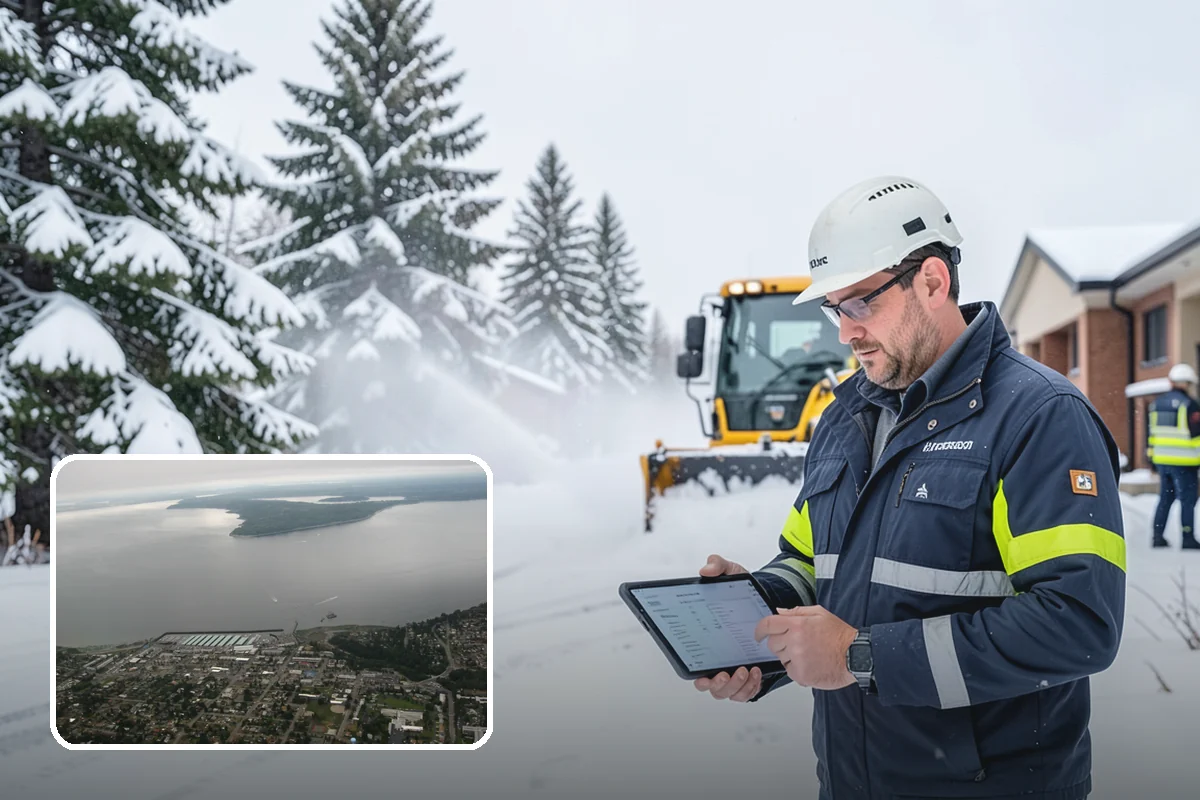 Mobile Home Snow Removal in Des Moines, King County, WA - Sizes equipment to tight community lanes and lots