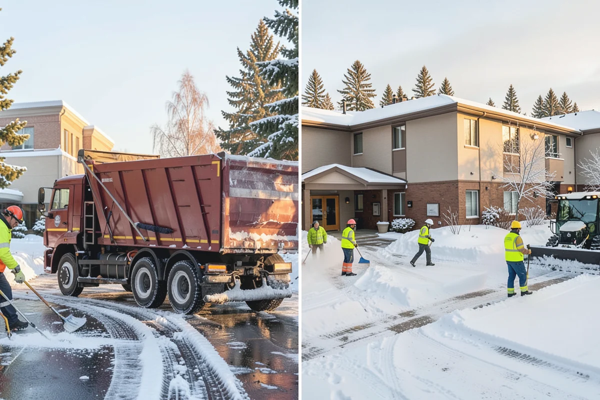 Mobile Home Snow Removal in Des Moines, King County, WA - We assess lane width, unit spacing, and utility locations