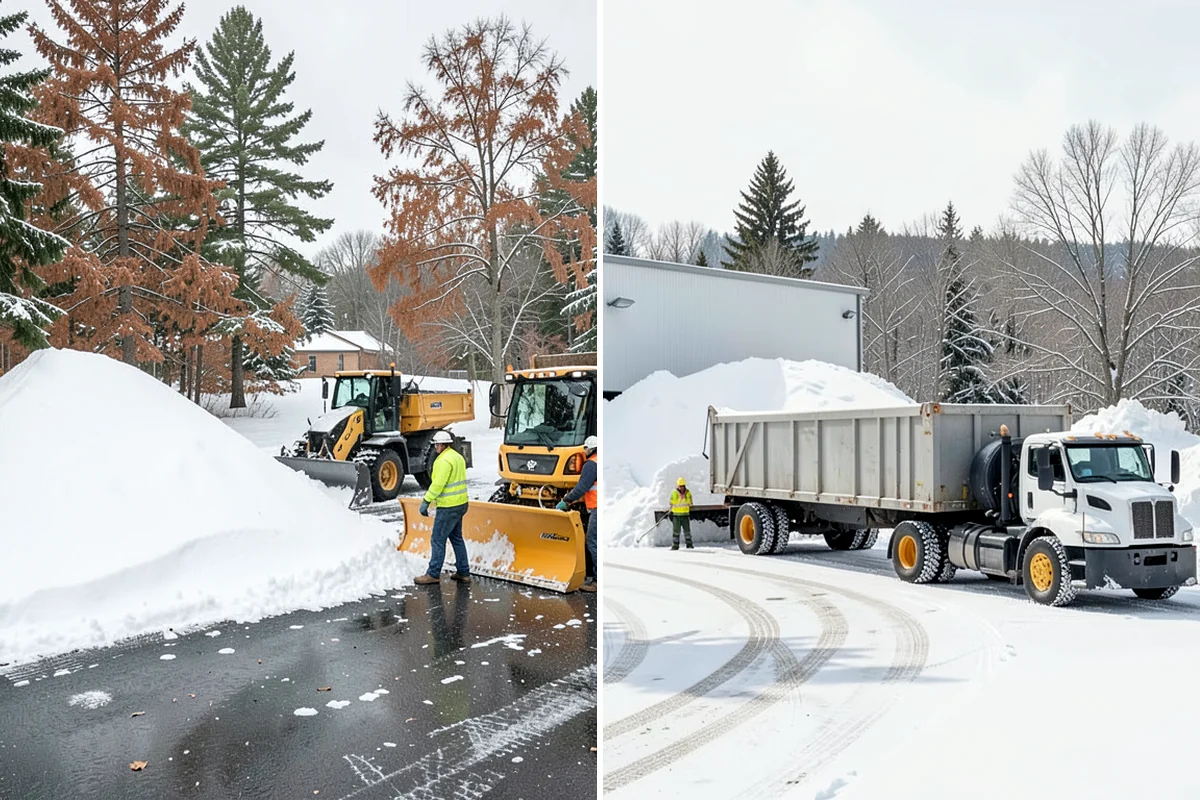 Mobile Home Snow Removal in DuPont, Pierce County, WA - We assess lane width, unit spacing, and utility locations