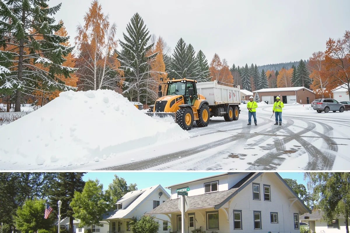 Mobile Home Snow Removal in DuPont, Pierce County, WA - Service is most needed the moment snow accumulates and during the icy overnight refreezes common in low valley communities.