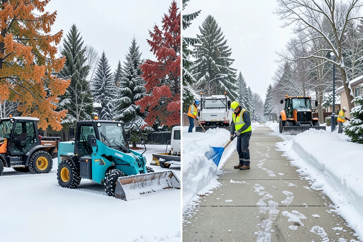 Mobile Home Snow Removal in Enumclaw, King County, WA - We assess lane width, unit spacing, and utility locations
