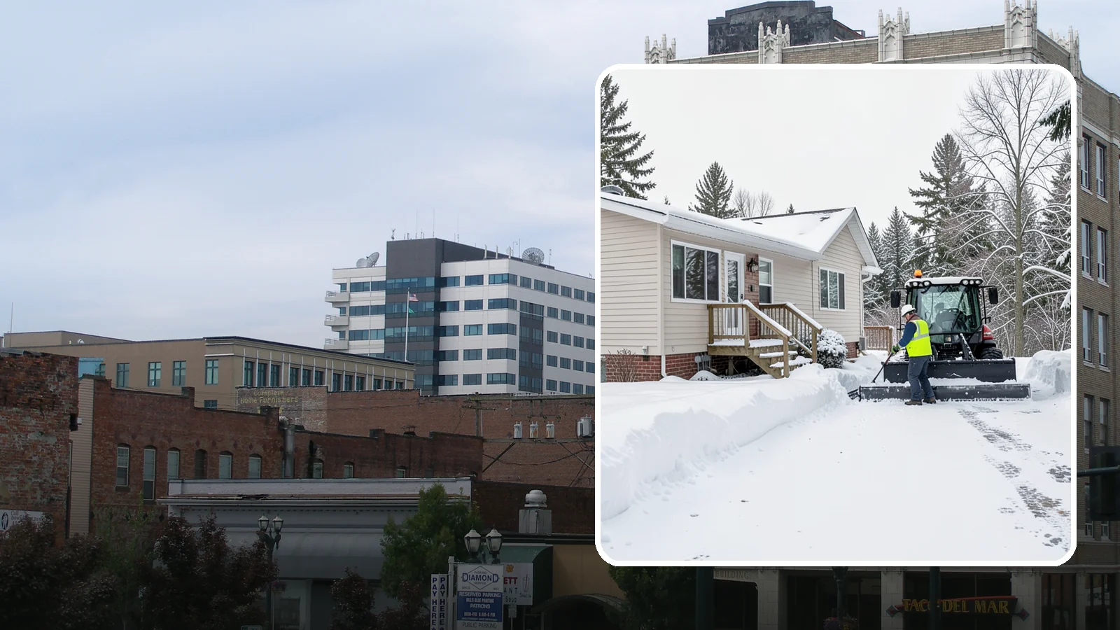 Mobile Home Snow Removal in Everett, Snohomish County, WA - We clear driveways, steps, and skirted access for mobile and manufactured homes across Western Washington communities.