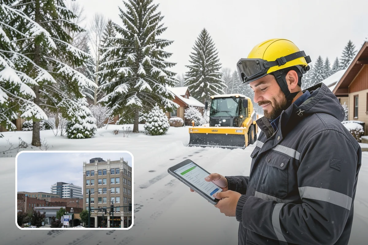 Mobile Home Snow Removal in Everett, Snohomish County, WA - Sizes equipment to tight community lanes and lots