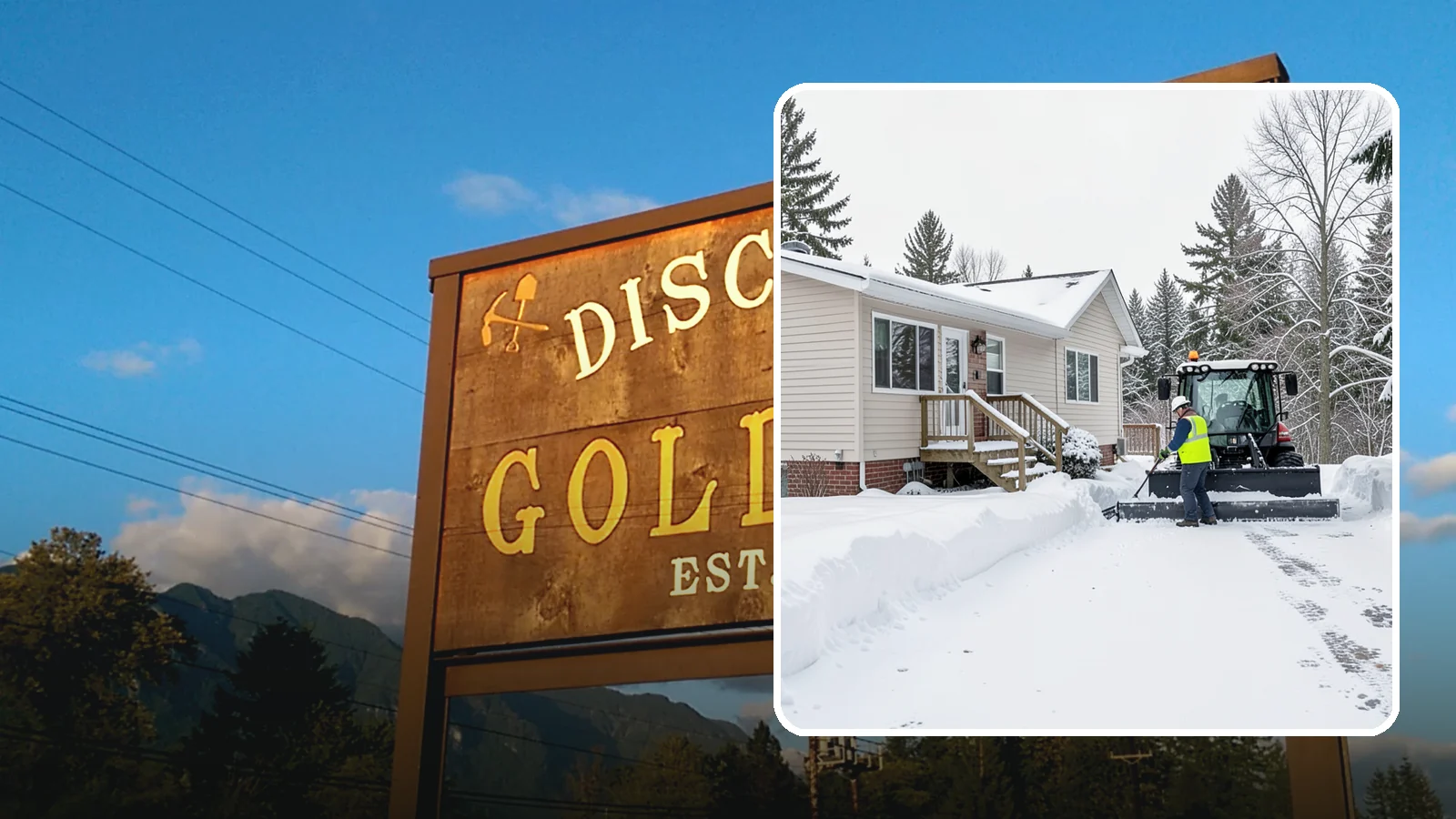 Mobile Home Snow Removal in Gold Bar, Snohomish County, WA - We clear driveways, steps, and skirted access for mobile and manufactured homes across Western Washington communities.
