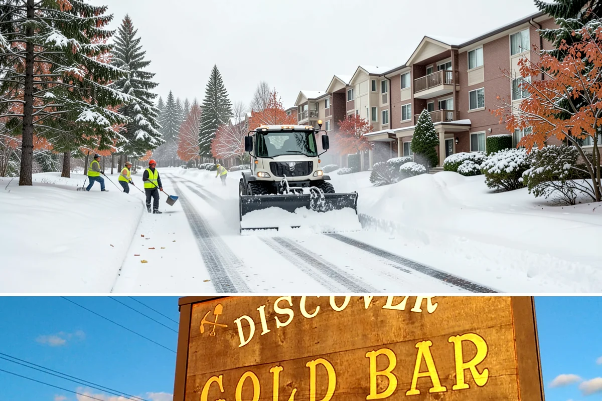 Mobile Home Snow Removal in Gold Bar, Snohomish County, WA - Service is most needed the moment snow accumulates and during the icy overnight refreezes common in low valley communities.