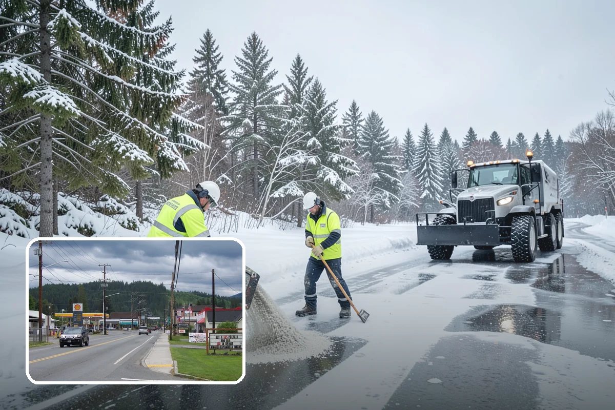 Mobile Home Snow Removal in Granite Falls, Snohomish County, WA - Sizes equipment to tight community lanes and lots