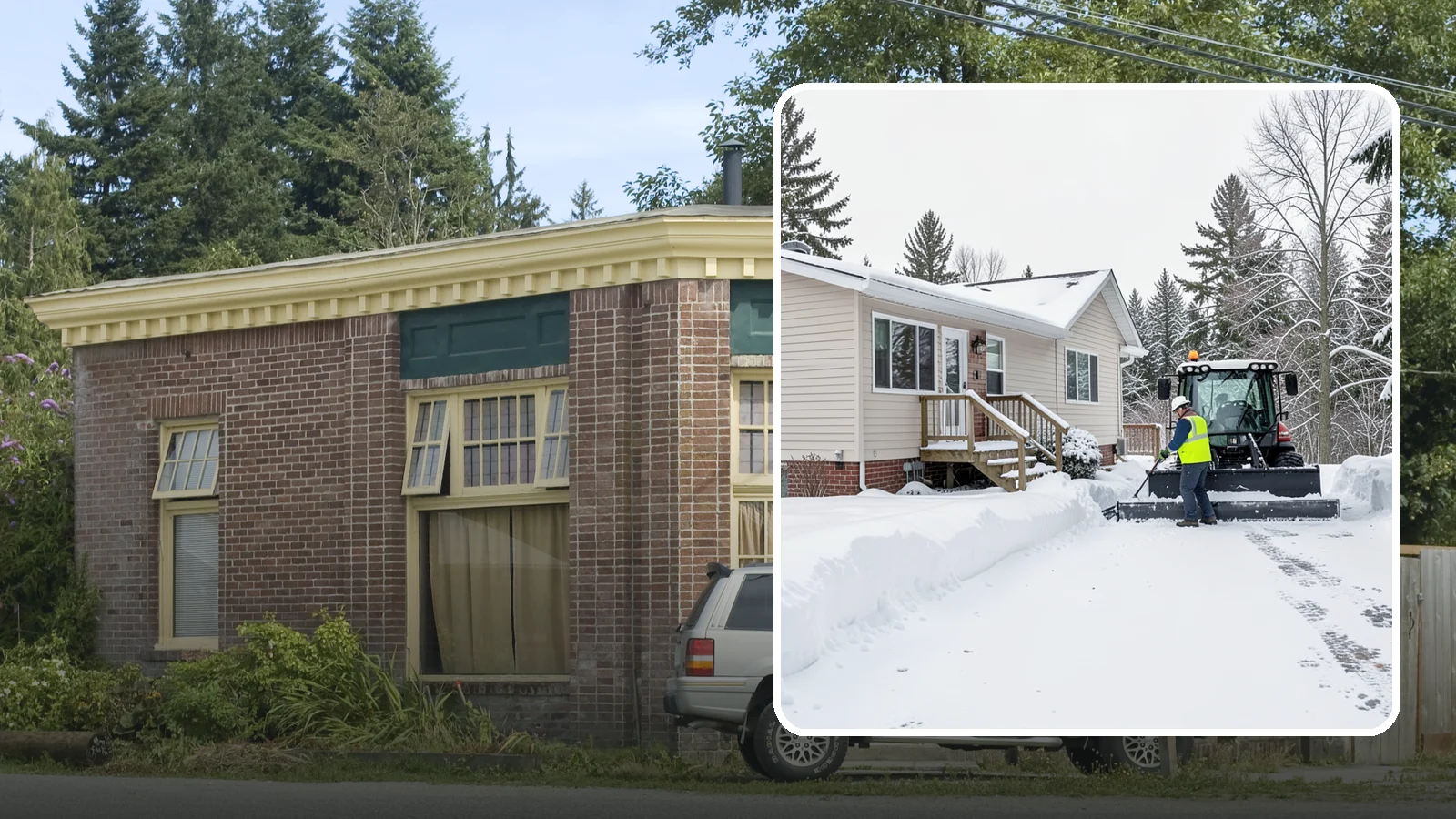 Mobile Home Snow Removal in Hamilton, Skagit County, WA - We clear driveways, steps, and skirted access for mobile and manufactured homes across Western Washington communities.