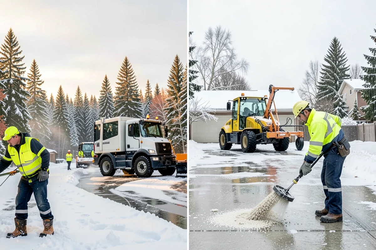 Mobile Home Snow Removal in Hunts Point, King County, WA - We assess lane width, unit spacing, and utility locations