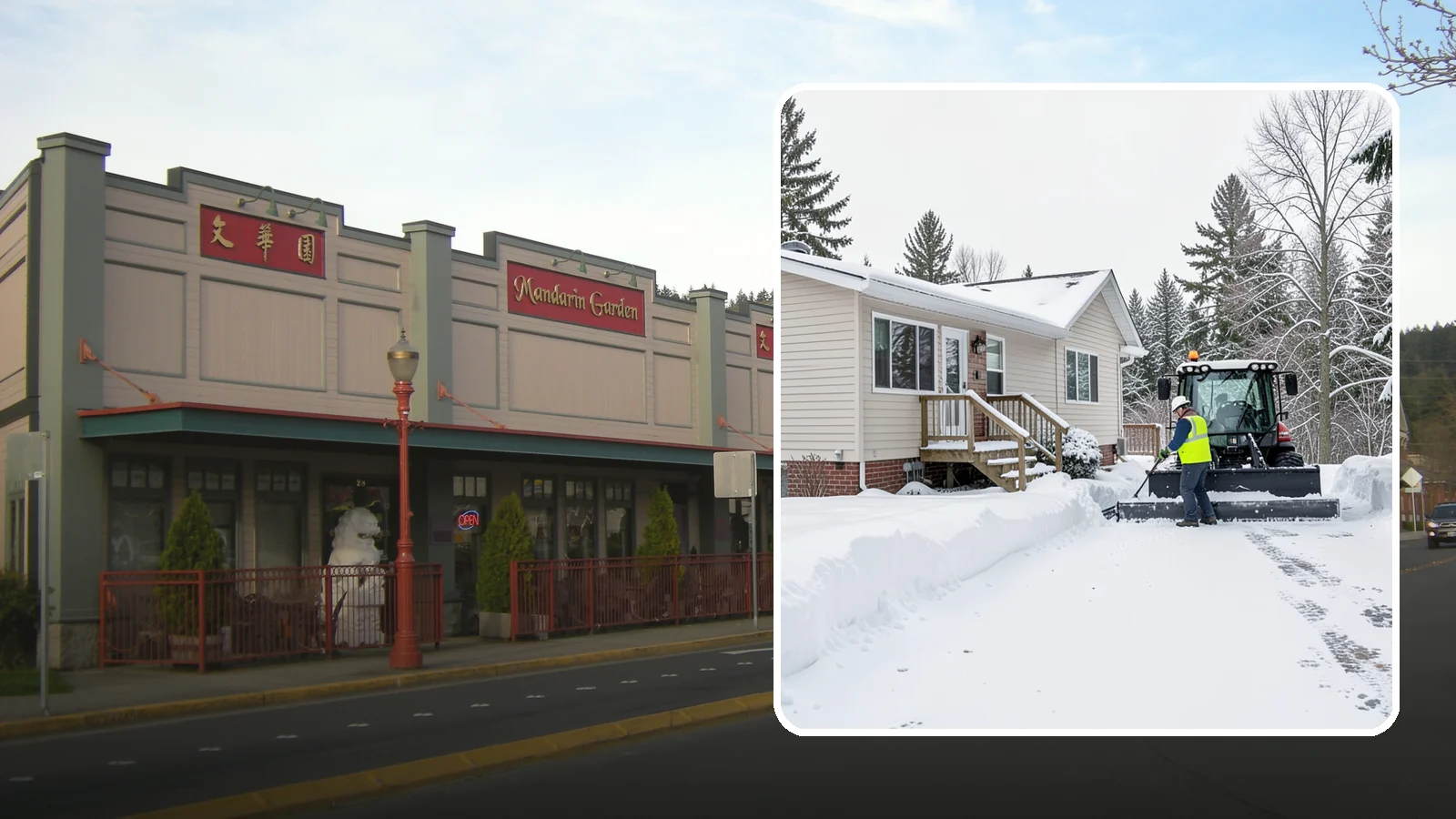 Mobile Home Snow Removal in Issaquah, King County, WA - We clear driveways, steps, and skirted access for mobile and manufactured homes across Western Washington communities.