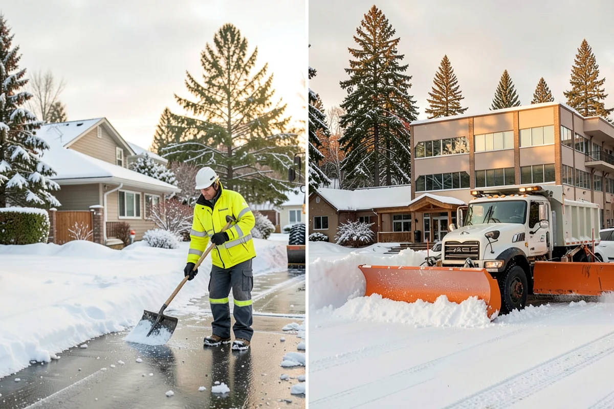 Mobile Home Snow Removal in Kenmore, King County, WA - We assess lane width, unit spacing, and utility locations