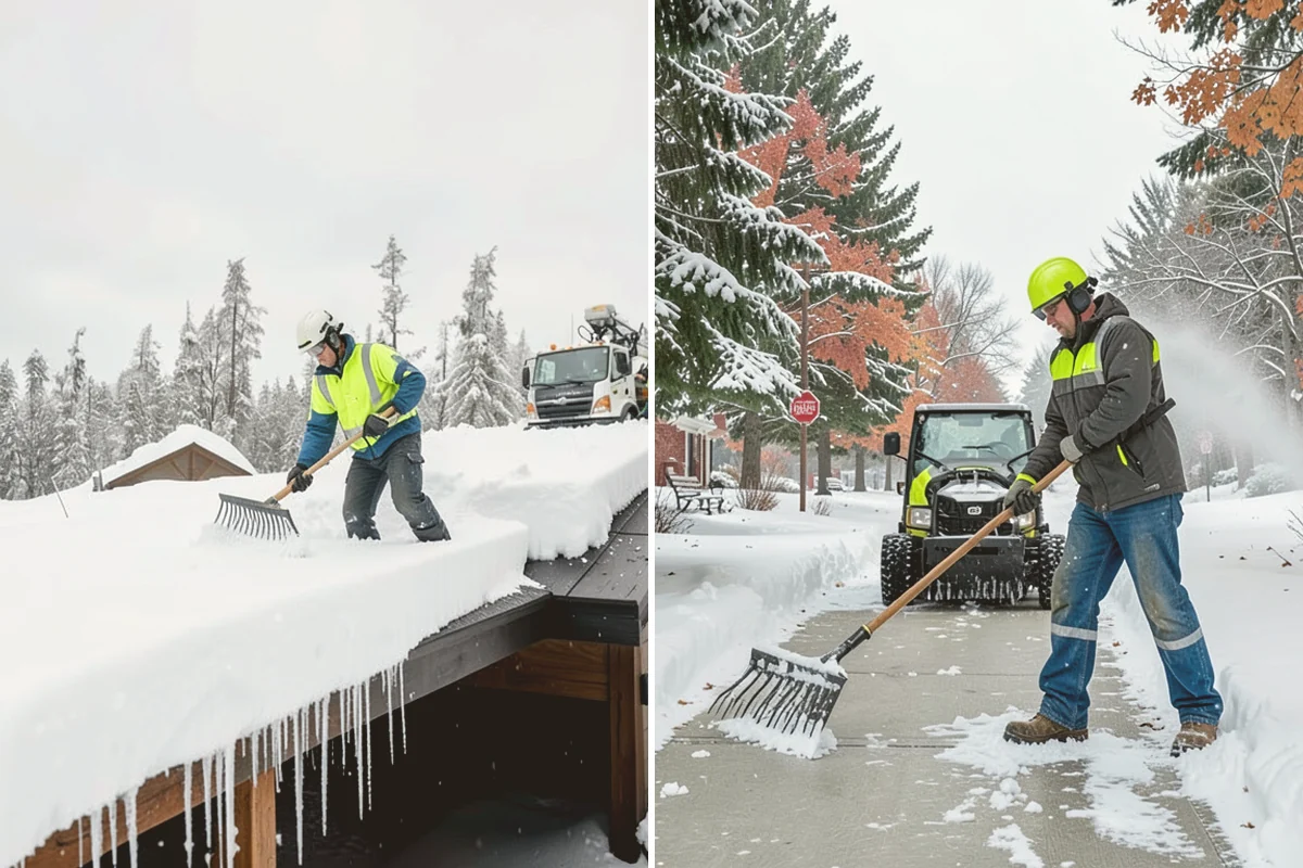 Mobile Home Snow Removal in Kent, King County, WA - We assess lane width, unit spacing, and utility locations