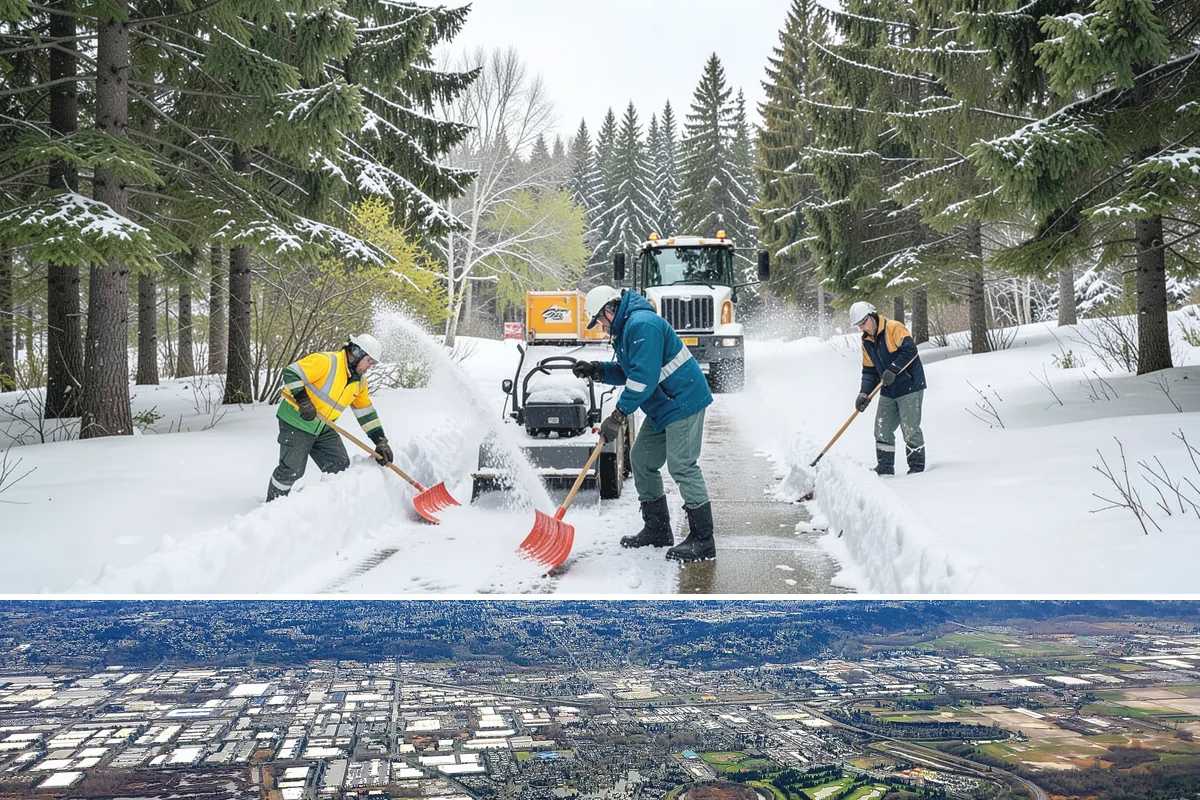 Mobile Home Snow Removal in Kent, King County, WA - Service is most needed the moment snow accumulates and during the icy overnight refreezes common in low valley communities.