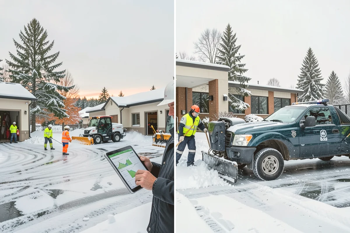 Mobile Home Snow Removal in Kirkland, King County, WA - We assess lane width, unit spacing, and utility locations