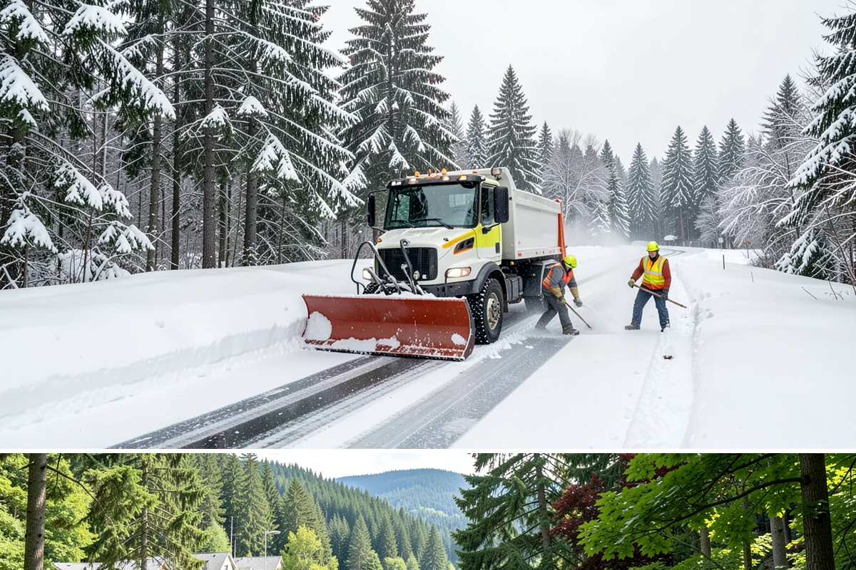 Mobile Home Snow Removal in Lake Forest Park, King County, WA - Service is most needed the moment snow accumulates and during the icy overnight refreezes common in low valley communities.