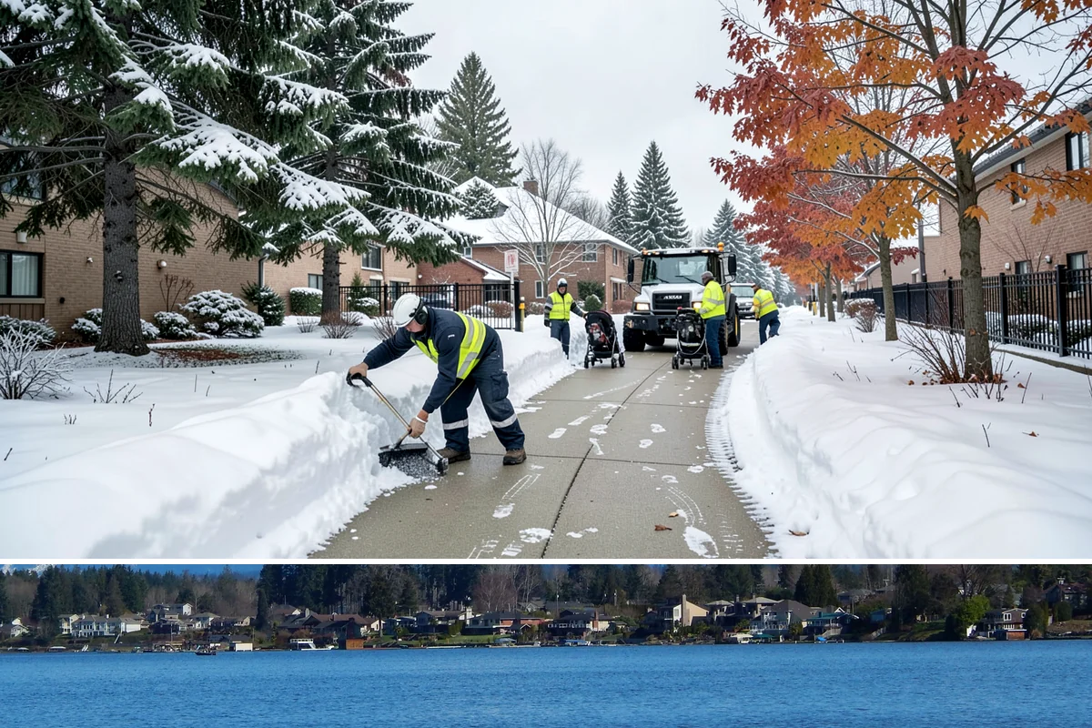 Mobile Home Snow Removal in Lake Stevens, Snohomish County, WA - Service is most needed the moment snow accumulates and during the icy overnight refreezes common in low valley communities.
