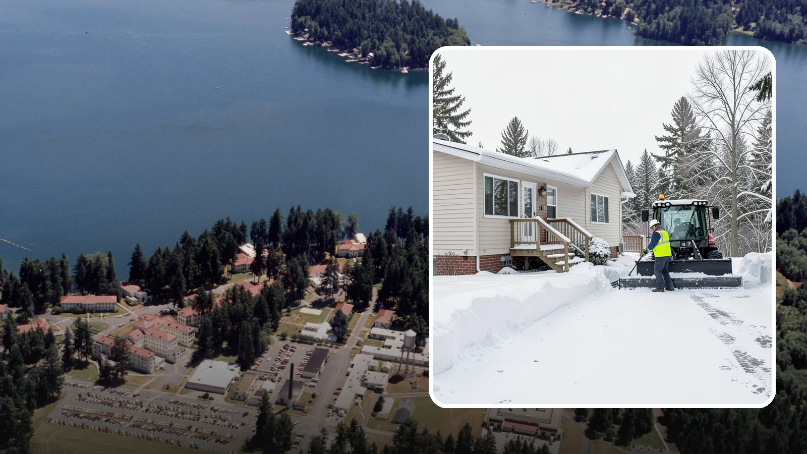 Mobile Home Snow Removal in Lakewood, Pierce County, WA - We clear driveways, steps, and skirted access for mobile and manufactured homes across Western Washington communities.