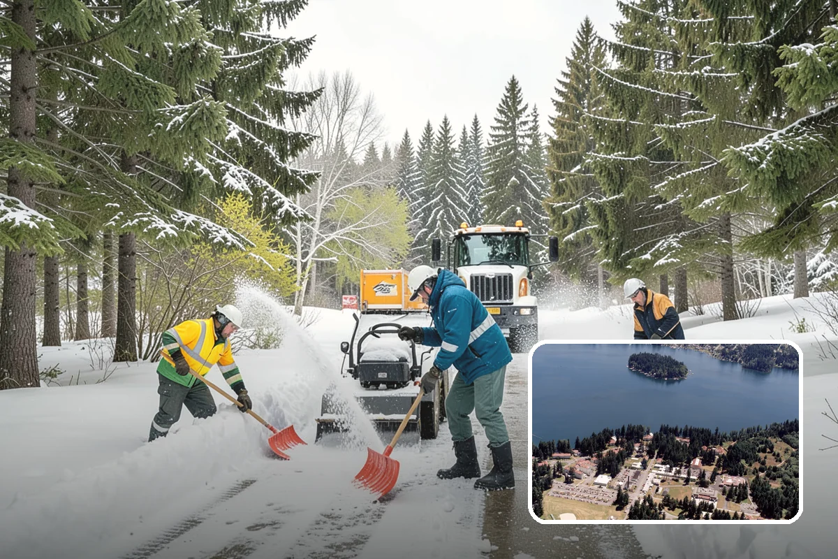 Mobile Home Snow Removal in Lakewood, Pierce County, WA - Sizes equipment to tight community lanes and lots
