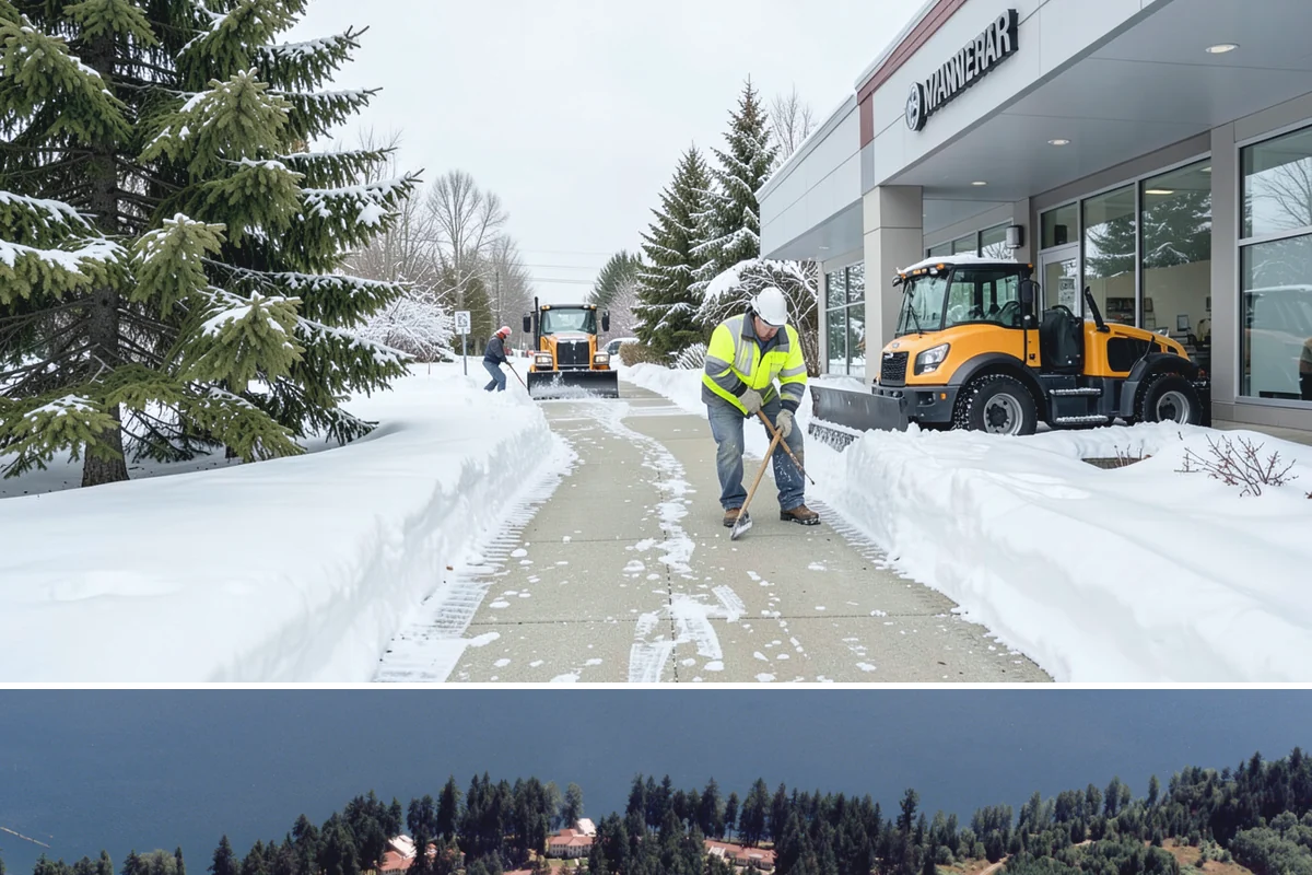Mobile Home Snow Removal in Lakewood, Pierce County, WA - Service is most needed the moment snow accumulates and during the icy overnight refreezes common in low valley communities.