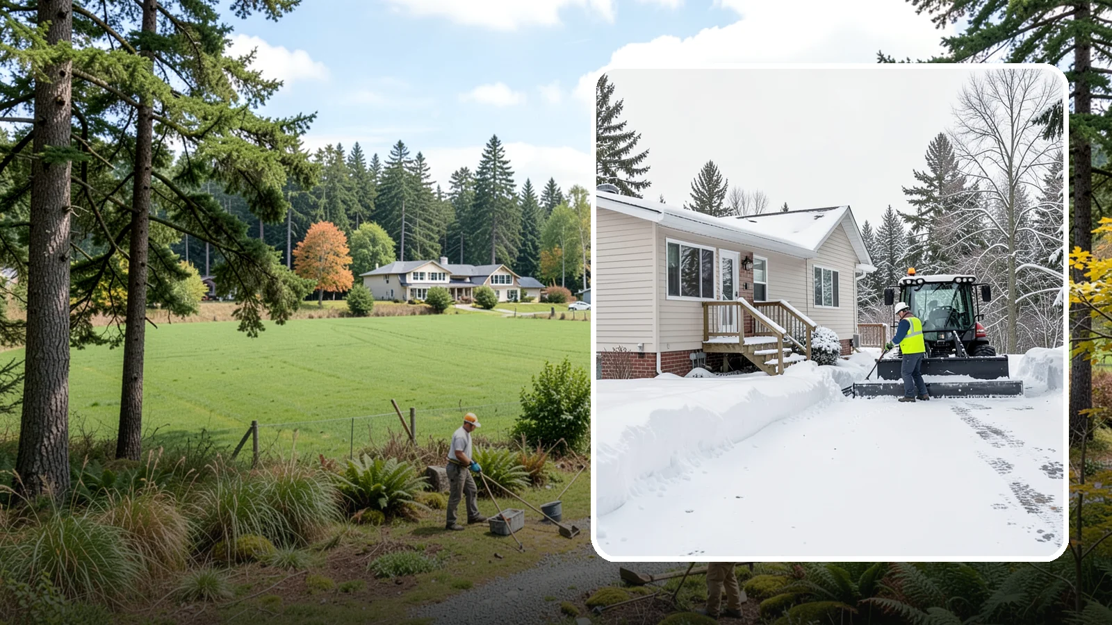 Mobile Home Snow Removal in Lyman, Skagit County, WA - We clear driveways, steps, and skirted access for mobile and manufactured homes across Western Washington communities.