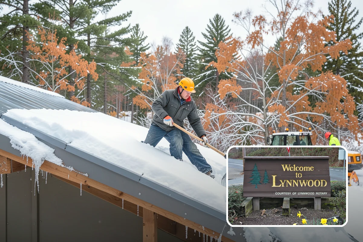 Mobile Home Snow Removal in Lynnwood, Snohomish County, WA - Sizes equipment to tight community lanes and lots