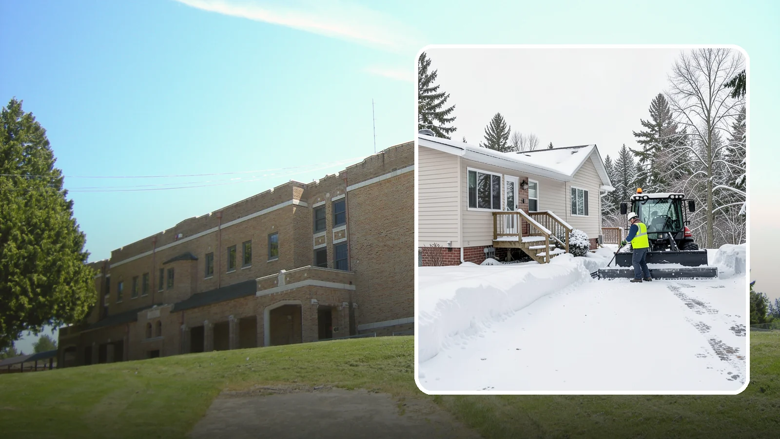 Mobile Home Snow Removal in Maple Valley, King County, WA - We clear driveways, steps, and skirted access for mobile and manufactured homes across Western Washington communities.