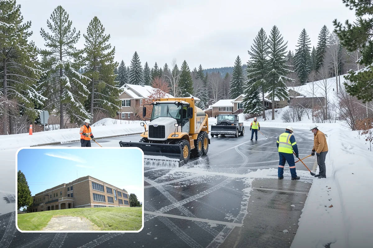 Mobile Home Snow Removal in Maple Valley, King County, WA - Sizes equipment to tight community lanes and lots