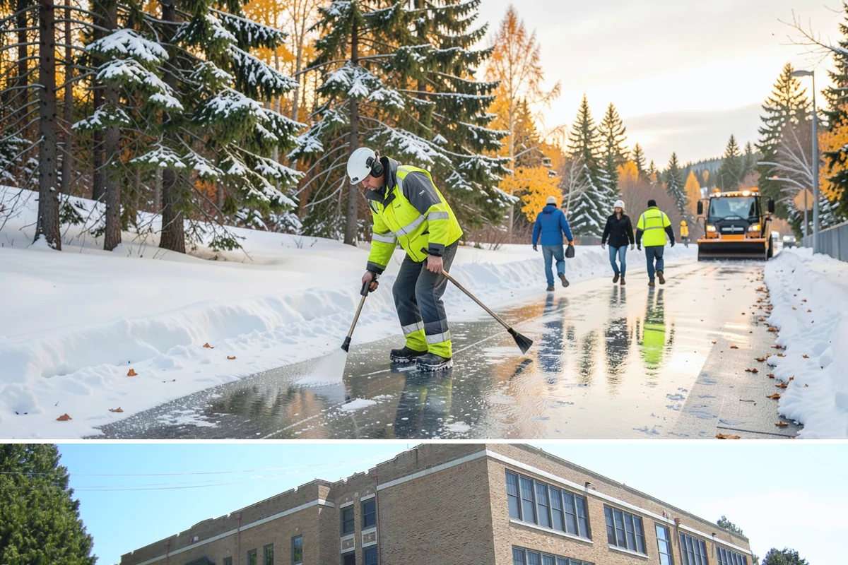 Mobile Home Snow Removal in Maple Valley, King County, WA - Service is most needed the moment snow accumulates and during the icy overnight refreezes common in low valley communities.