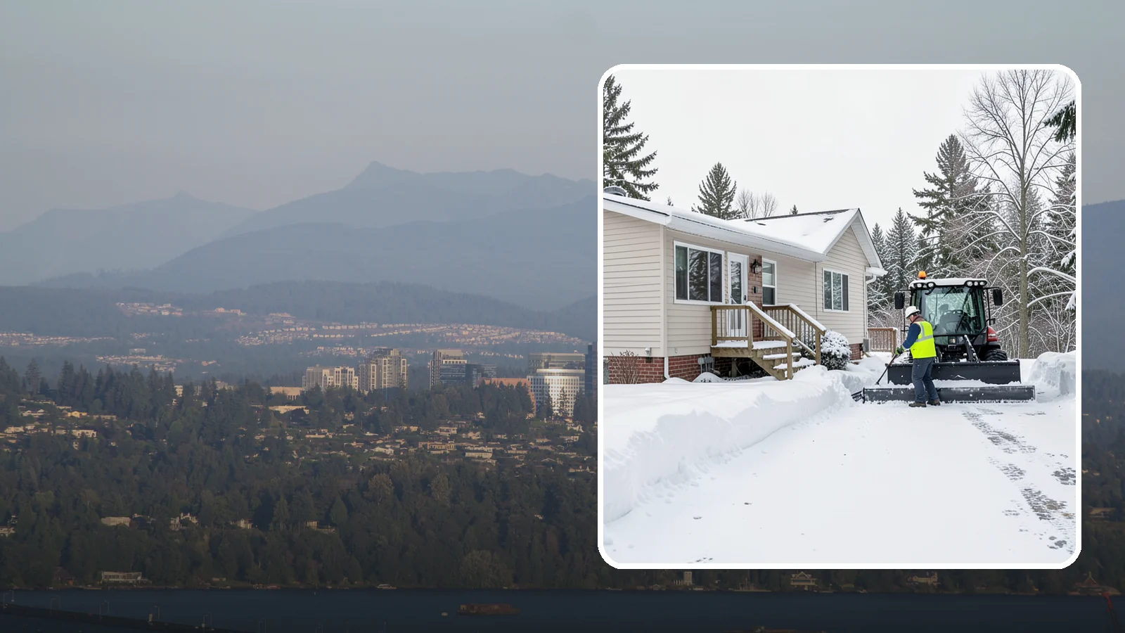 Mobile Home Snow Removal in Medina, King County, WA - We clear driveways, steps, and skirted access for mobile and manufactured homes across Western Washington communities.
