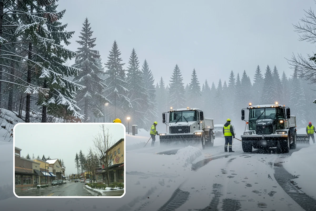 Mobile Home Snow Removal in Mill Creek, Snohomish County, WA - Sizes equipment to tight community lanes and lots