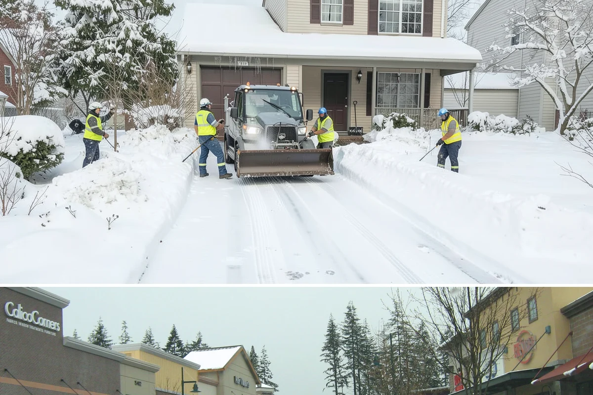Mobile Home Snow Removal in Mill Creek, Snohomish County, WA - Service is most needed the moment snow accumulates and during the icy overnight refreezes common in low valley communities.