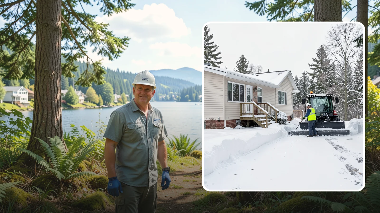Mobile Home Snow Removal in Milton, King County, WA - We clear driveways, steps, and skirted access for mobile and manufactured homes across Western Washington communities.