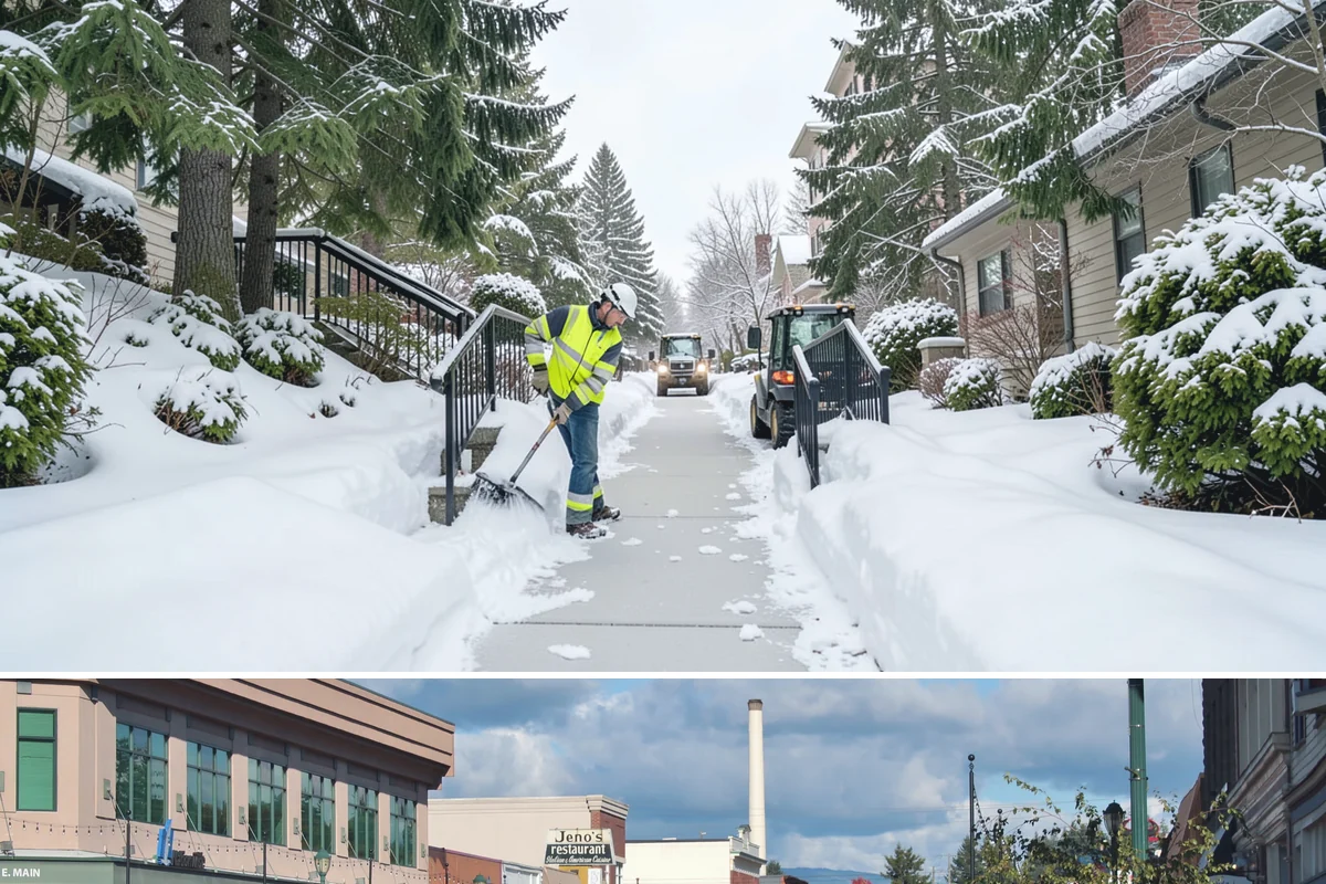 Mobile Home Snow Removal in Monroe, Snohomish County, WA - Service is most needed the moment snow accumulates and during the icy overnight refreezes common in low valley communities.