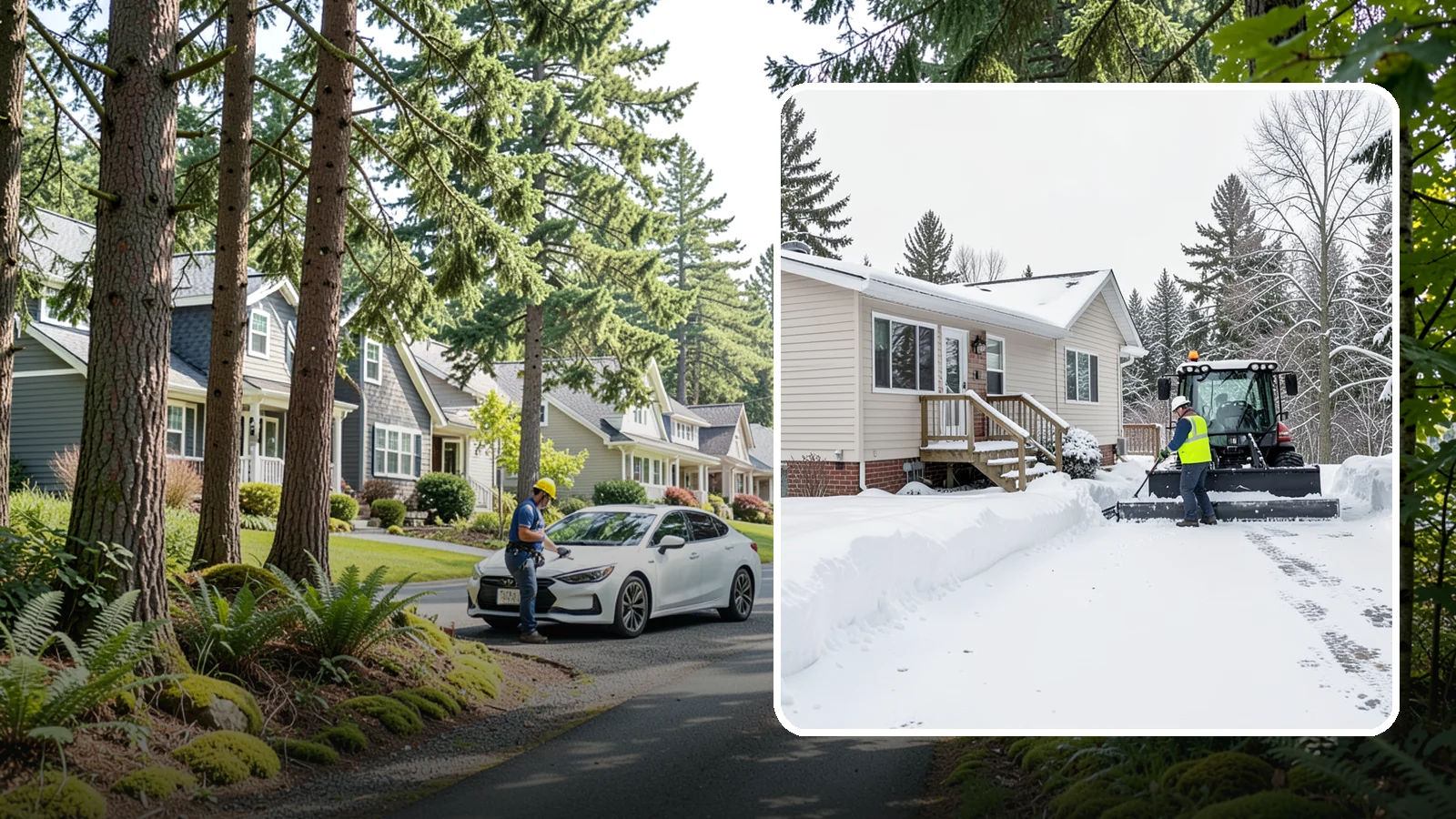 Mobile Home Snow Removal in Normandy Park, King County, WA - We clear driveways, steps, and skirted access for mobile and manufactured homes across Western Washington communities.