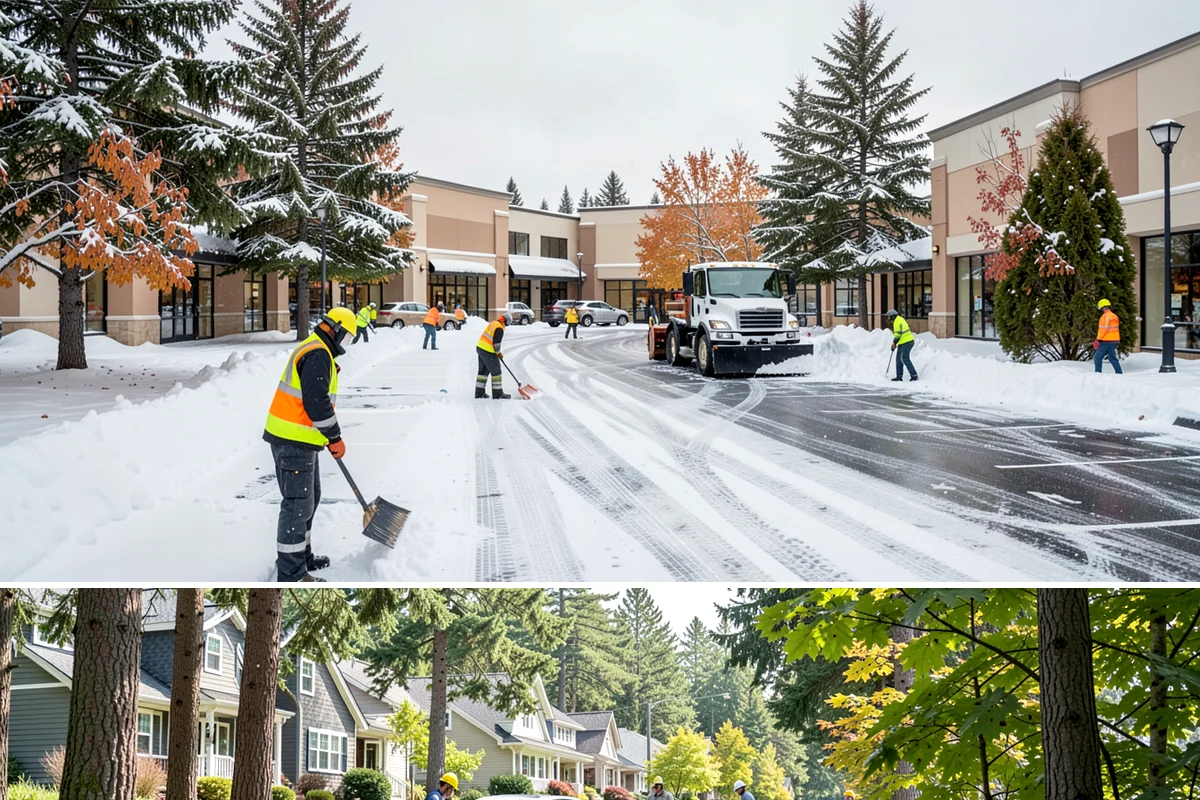 Mobile Home Snow Removal in Normandy Park, King County, WA - Service is most needed the moment snow accumulates and during the icy overnight refreezes common in low valley communities.